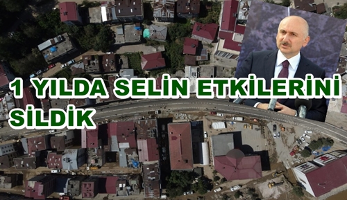 GİRESUN’DA AFETİN İZLERİ SİLİNDİ