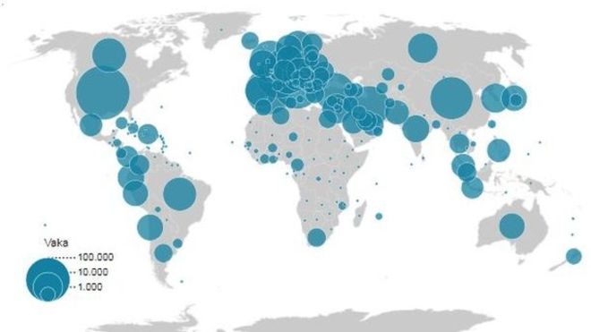 Dünyada Covid-19 Vaka Sayısı 15 milyonu Geçti