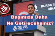 ALİ BABACAN : DERSE İHTİYACINIZ VAR !