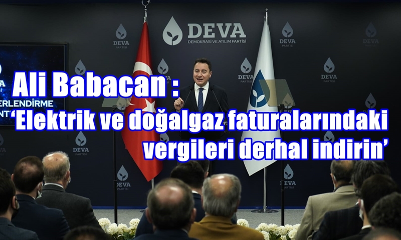 BABACAN'DAN HAYAT PAHALILIĞINA KARŞI DÖRT MADDELİK ÖZEL DESTEK PROGRAMI ÇAĞRISI