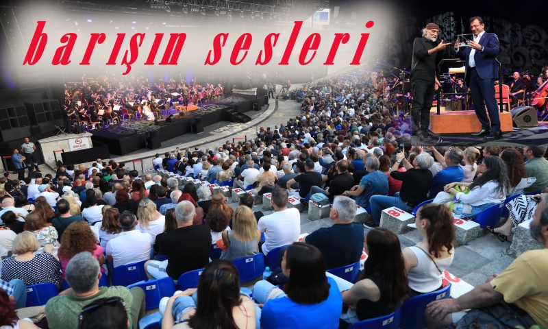 İMAMOĞLU: SESİMİZ, SAVAŞ İSTEYENLERİN SESİNİ BASTIRSIN