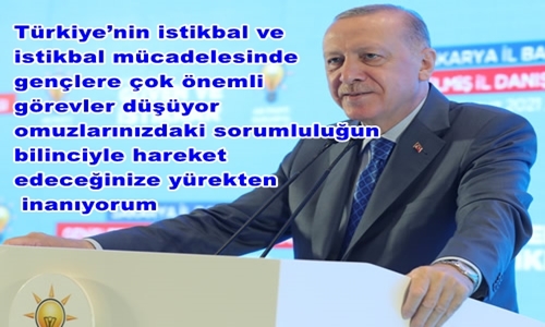 CUMHURBAŞKANI ERDOĞAN:BEN DİK DURUYORUM SİZDE DİK DURUN EĞİLMEYİN...