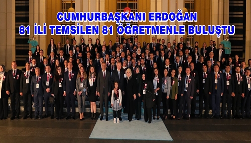 CUMHURBAŞKANINDAN ÖĞRETMENLERE 