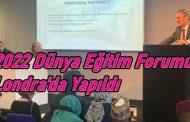 DÜNYA'YA EĞİTİMDEKİ TECRÜBELERİMİZİ ANLATTIK