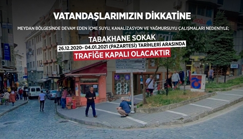 Tabakhane Sokakta İşi Olanlar Dikkat !!!