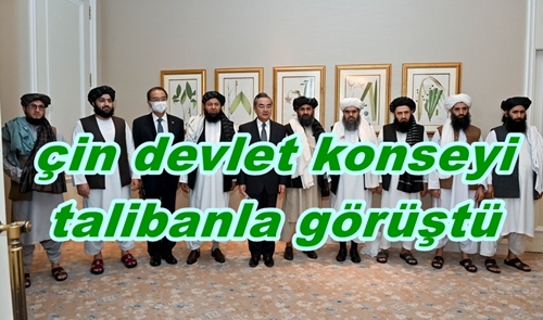 Çin Dışişleri Bakanı, Taliban Geçici Hükümetinin Başbakan Yardımcısı Vekili ile Görüştü