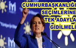 Akşener ; “Sayın Erdoğan Seçilmek İstiyor Ama Seçilmesi Mümkün Değil