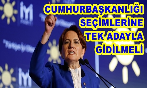 Akşener ; “Sayın Erdoğan Seçilmek İstiyor Ama Seçilmesi Mümkün Değil