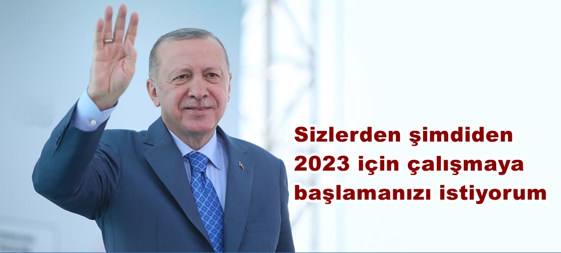 CUMHURBAŞKANI : MİLLETİMİZİ EN İLERİ ŞEHİRCİLİK HİZMETLERİNE KAVUŞTURDUK