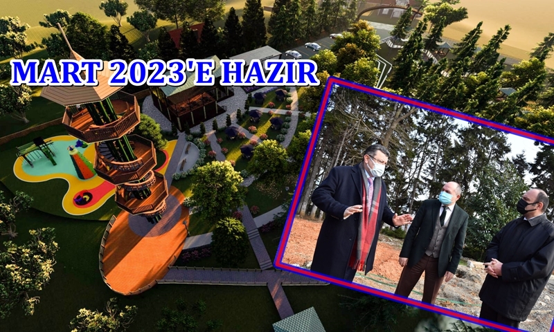 DOĞA PARK'TA ÇALIŞMALAR DEVAM EDİYOR