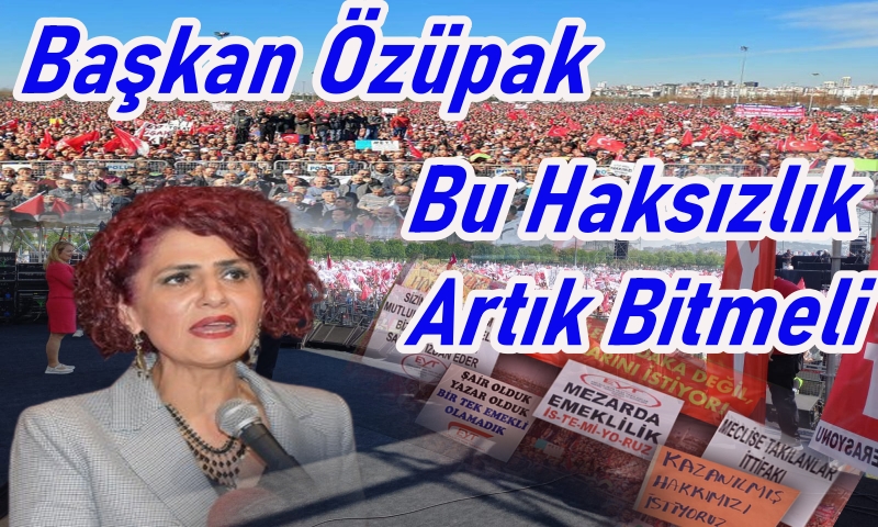 EYT BAŞKANI ÖZÜPAK : SEÇİM OLMADAN BU SORUN ÇÖZÜLMELİ