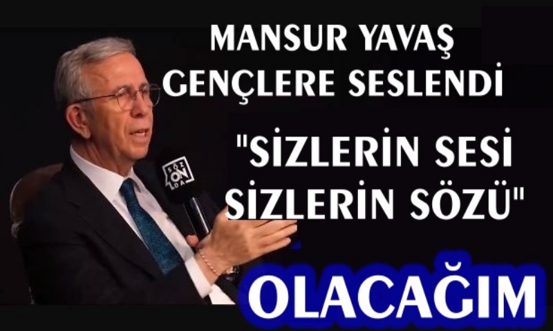 MANSUR BAŞKAN STARTI VERDİ