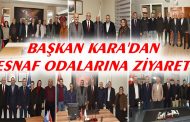 BAŞKAN METİN KARA ODA ZİYARETLERİNE DEVAM EDİYOR