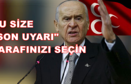 TERCİHİNİZİ YAPIN YA HIYANET YA HİDAYET, YA MELANET YADA MİLLET