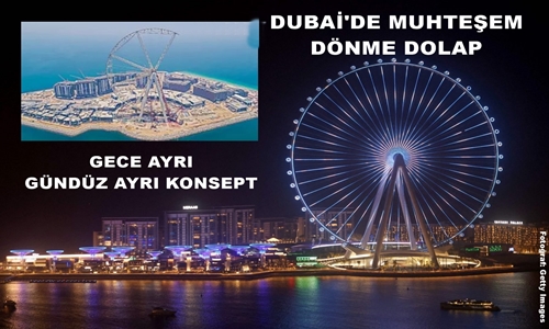 DÜNYANIN EN BÜYÜK DÖNME DOLABI...