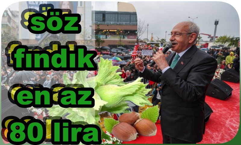 FINDIĞA 80 LİRA SÖZÜ...