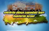 TARIM SEKTÖRÜNÜN EN BÜYÜK FUARI YARIN KAPILARINI AÇIYOR