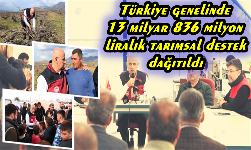 BAKAN KİRİŞCİ ÇİFTÇİLERLE BİR ARAYA GELDİ