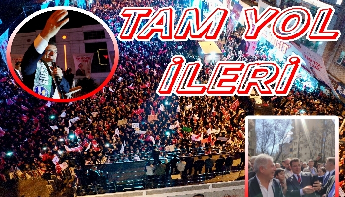 İMAMOĞLU;MİSAFİR OLMAYA GELENLER ARKALARINA BAKMADAN, KOŞA KOŞA ANKARA’YA GİDECEK